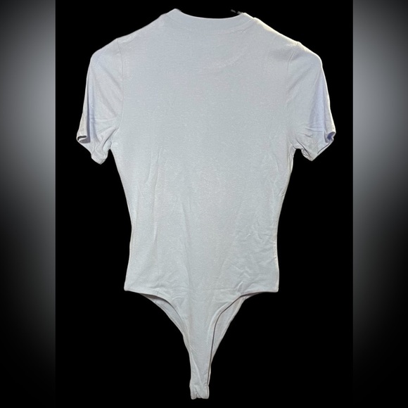Nwt Naked Wardrobe The NW Lovin' the Crew T-Shirt Bodysuit Size 1 Light Purple - Picture 10 of 16